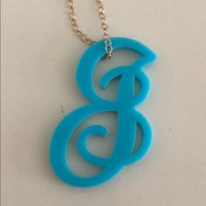“J” necklace